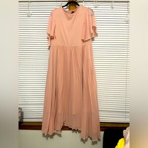 SHEIN Blush Maxi Dress